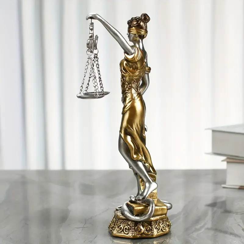 Lady Justice Sculpted Figurine - Image 3