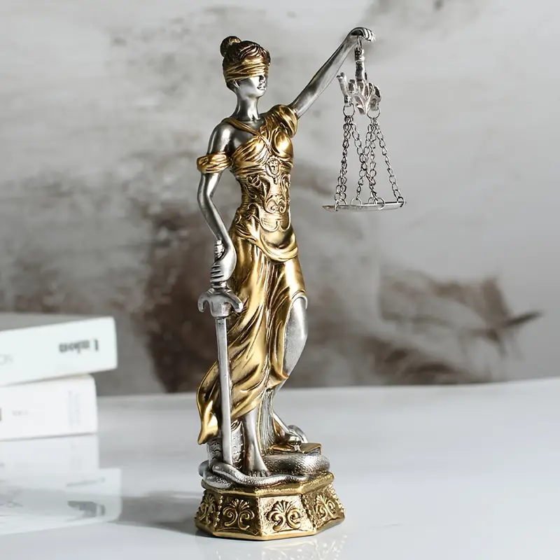 Lady Justice Sculpted Figurine - Image 5