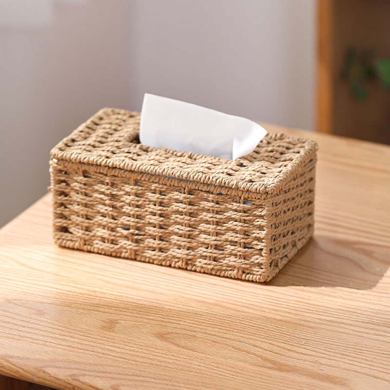 Lina Rattan Tissue Box - Image 7