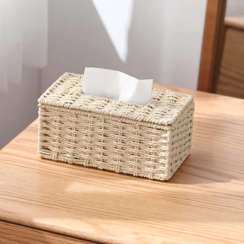 Lina Rattan Tissue Box - Image 8