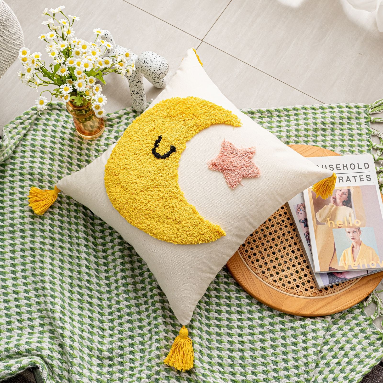 Liora Joy Tufted Pillow Cover - Image 9