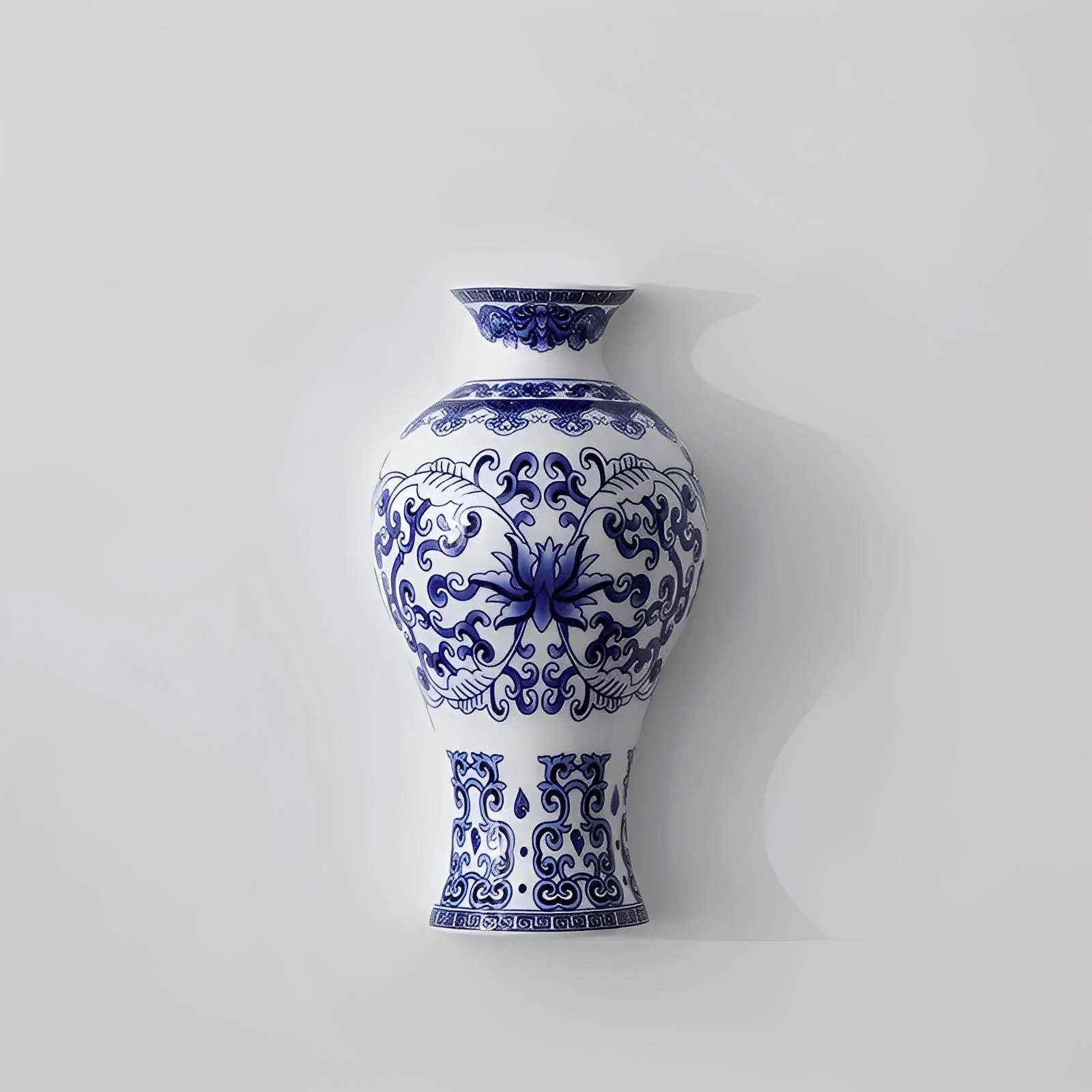 Lotus Ceramic Wall Vase - Image 4
