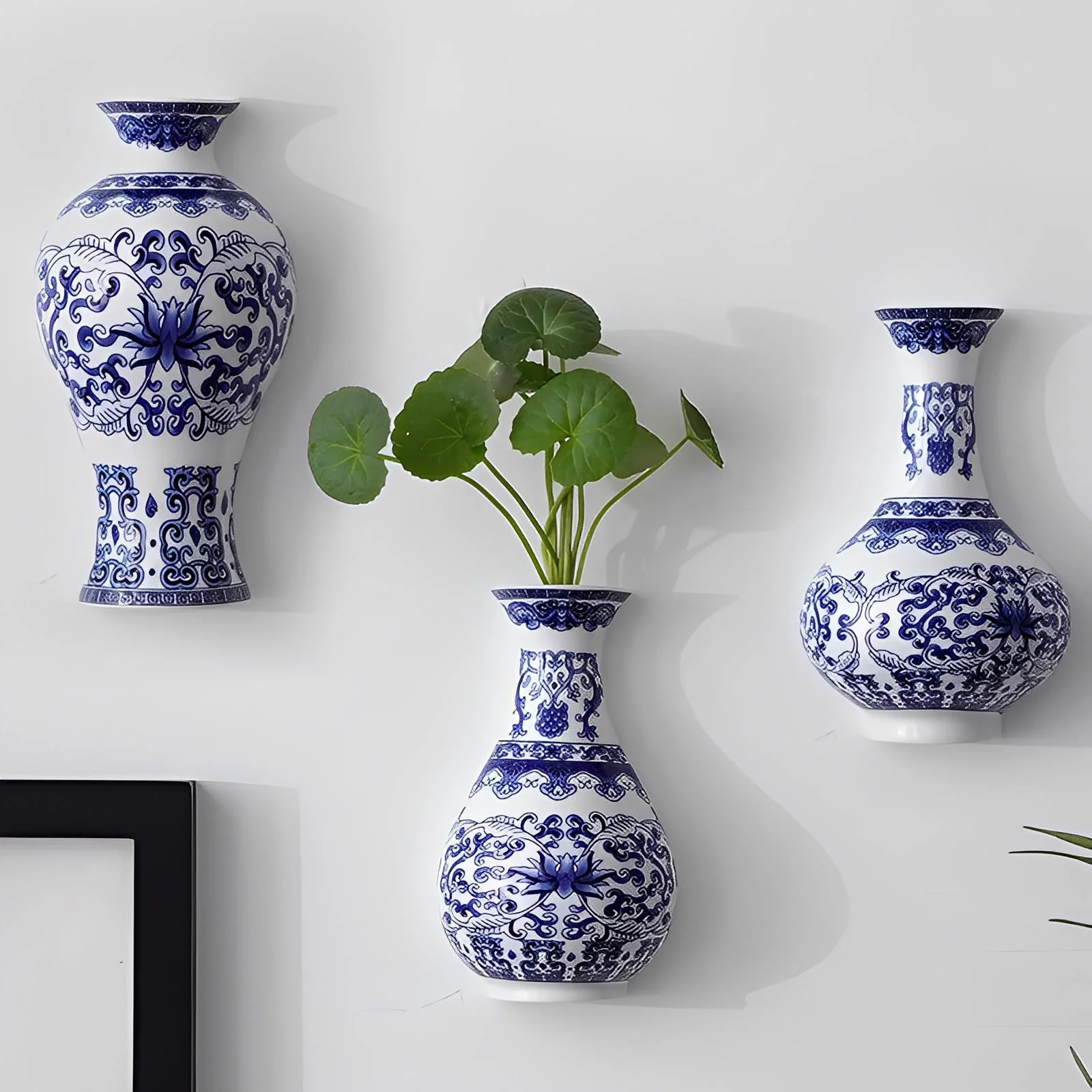Lotus Ceramic Wall Vase - Image 5