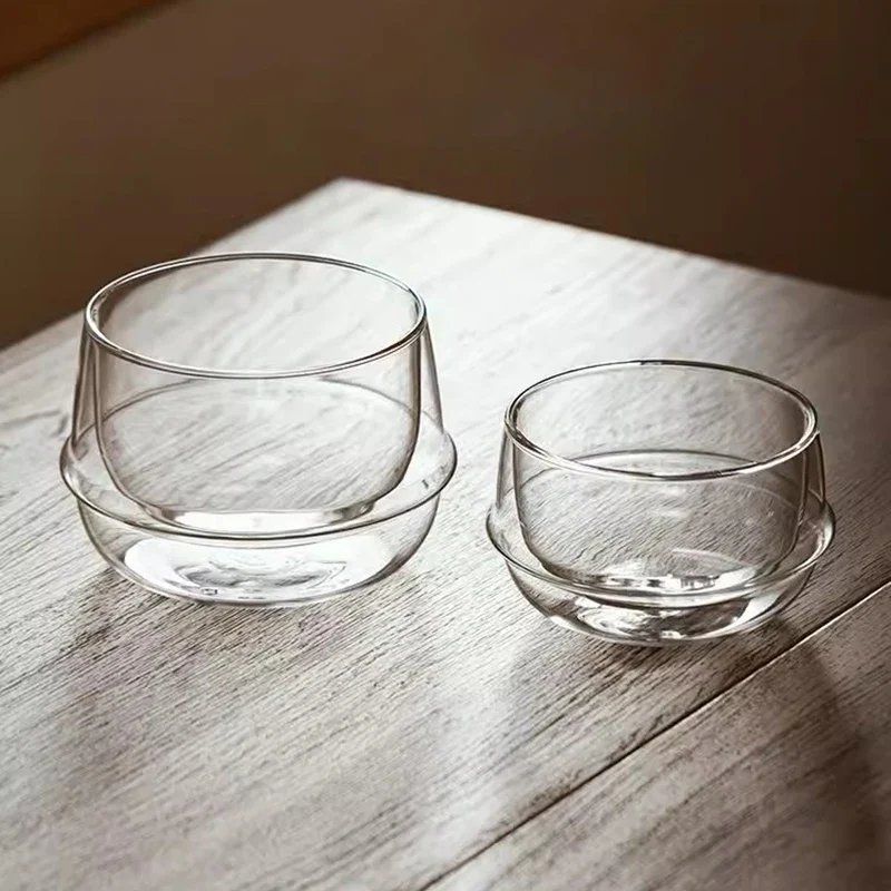 Lysa Double Wall Glass Bowl - Image 5