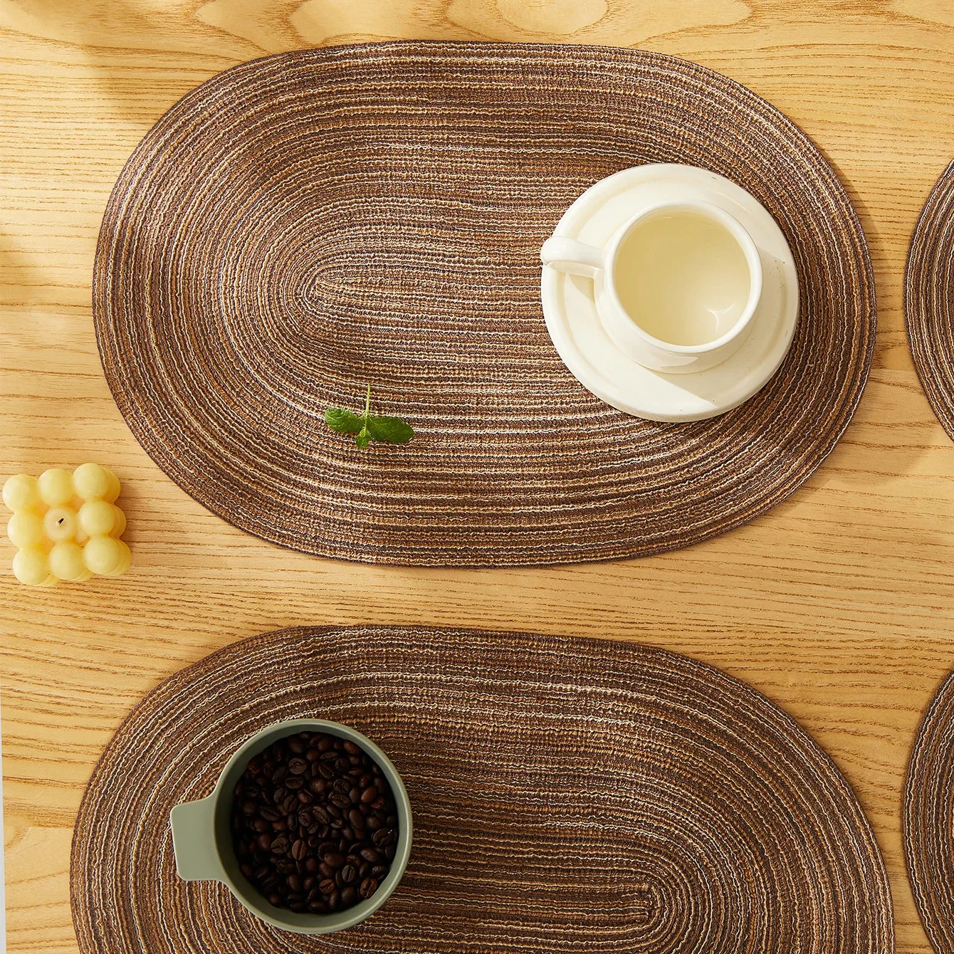 Marlo Woven Oval Placemats - Image 4