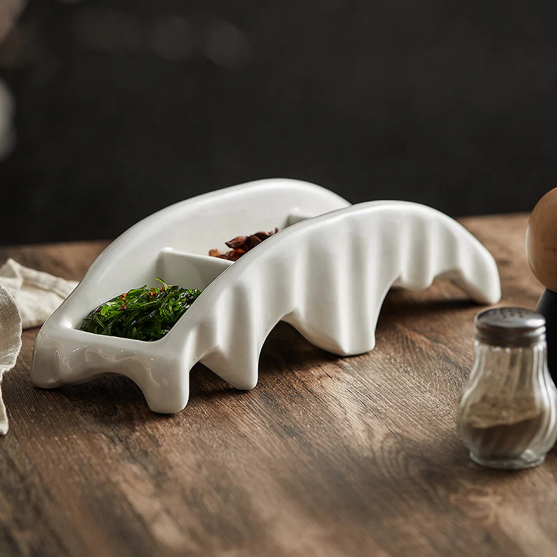 Marrow Ivory Ceramic Tray - Image 3