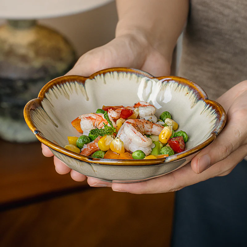 Maru Reactive Glaze Bowl