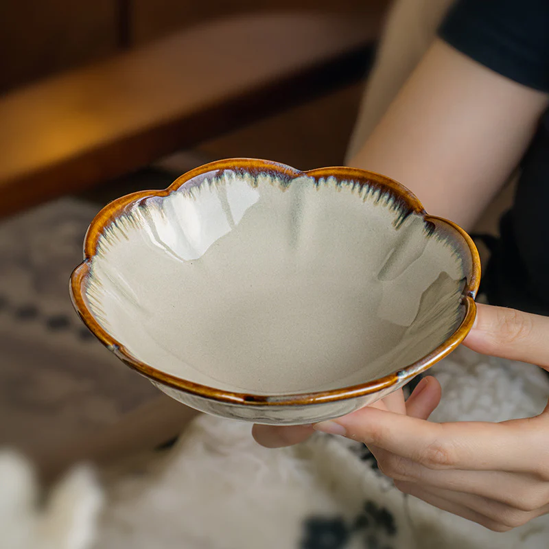 Maru Reactive Glaze Bowl - Image 4