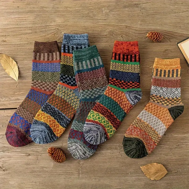 Men's Ethnic Crew Socks - Image 5