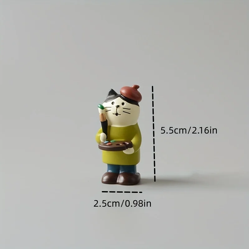 Meowna Lisa Figurine Set - Image 5