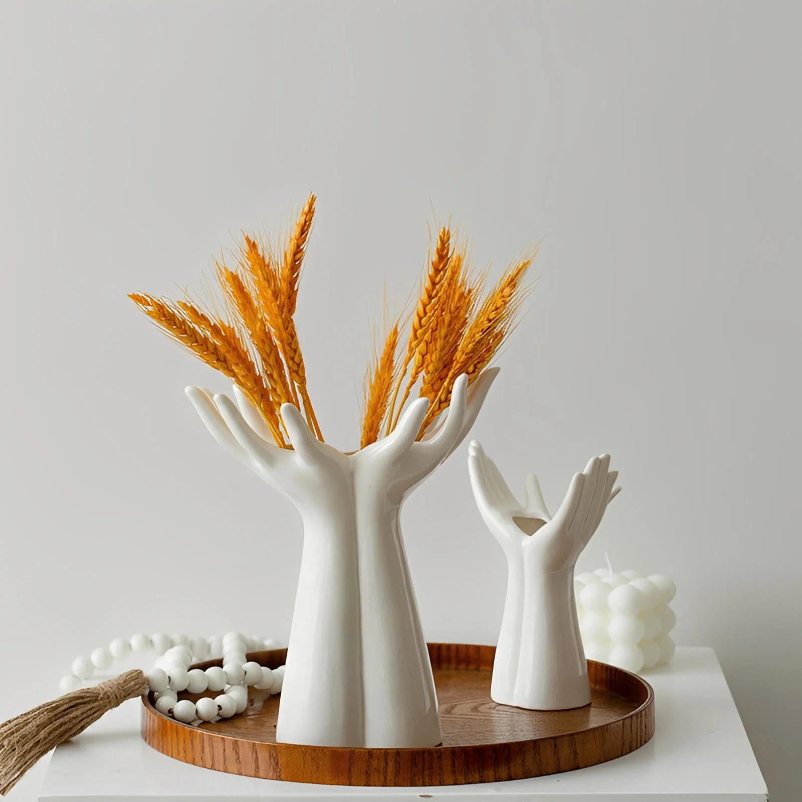 Mila Hand Ceramic Vase - Image 3
