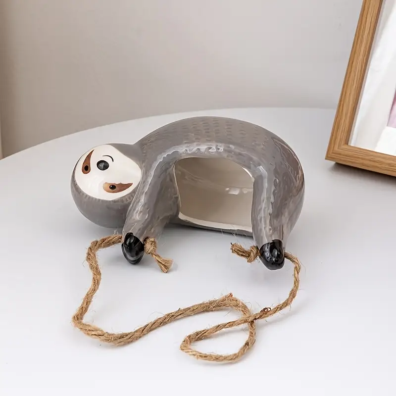 Milo Sloth Hanging Planter - Image 3