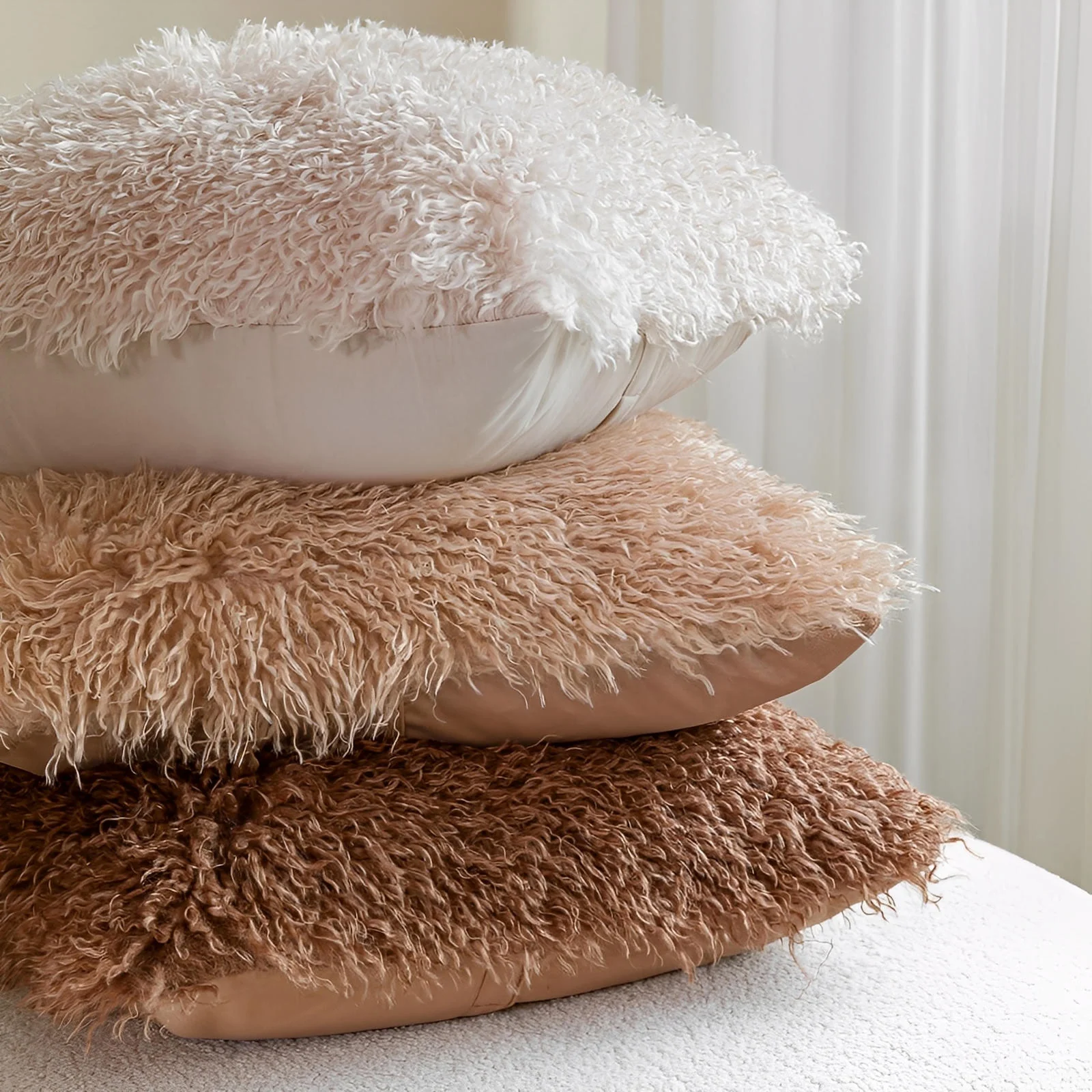 Mira Plush Pillow Cover - Image 11