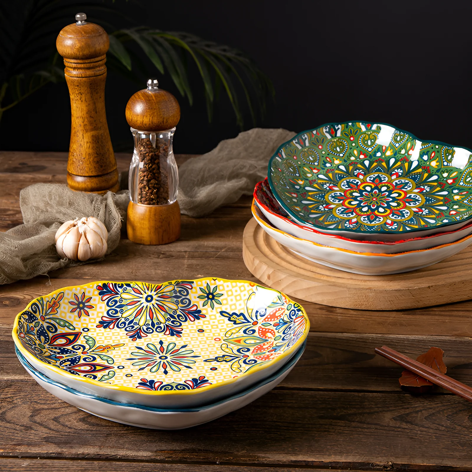 Mirelle Heart Deep Plates - Image 3