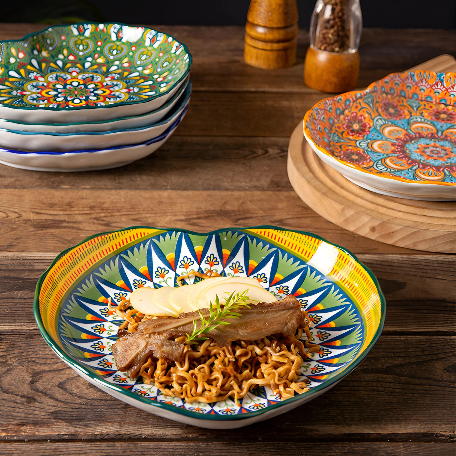 Mirelle Heart Deep Plates - Image 4