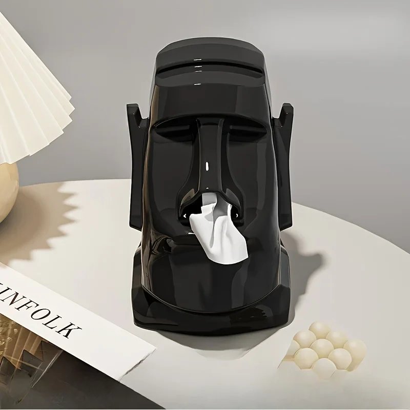 Moai Tiki Tissue Box - Image 3