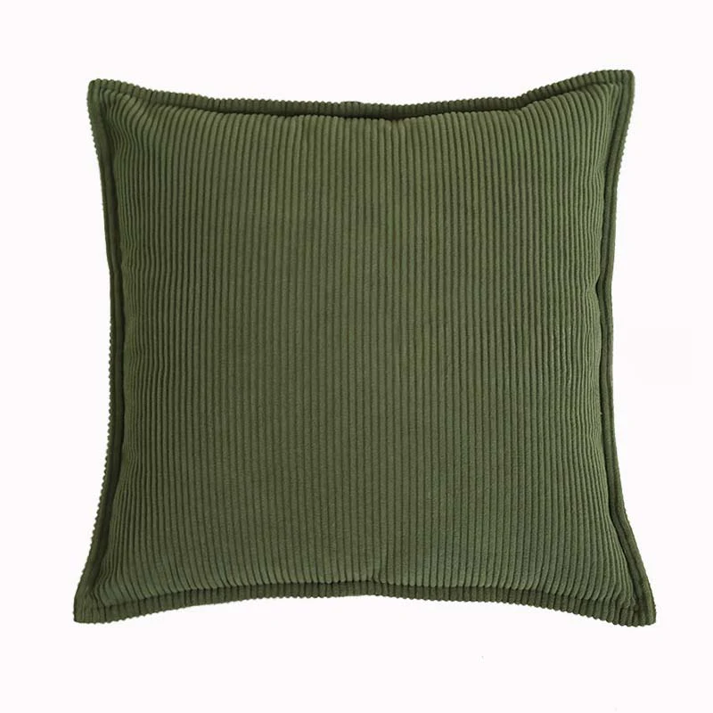 Muave Corduroy Throw Pillow - Image 3