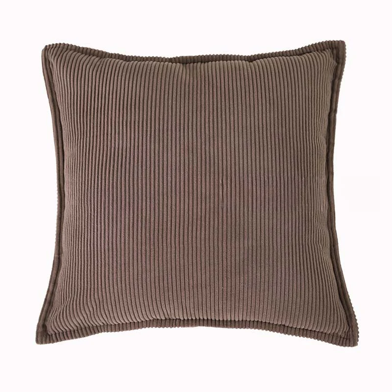 Muave Corduroy Throw Pillow - Image 5