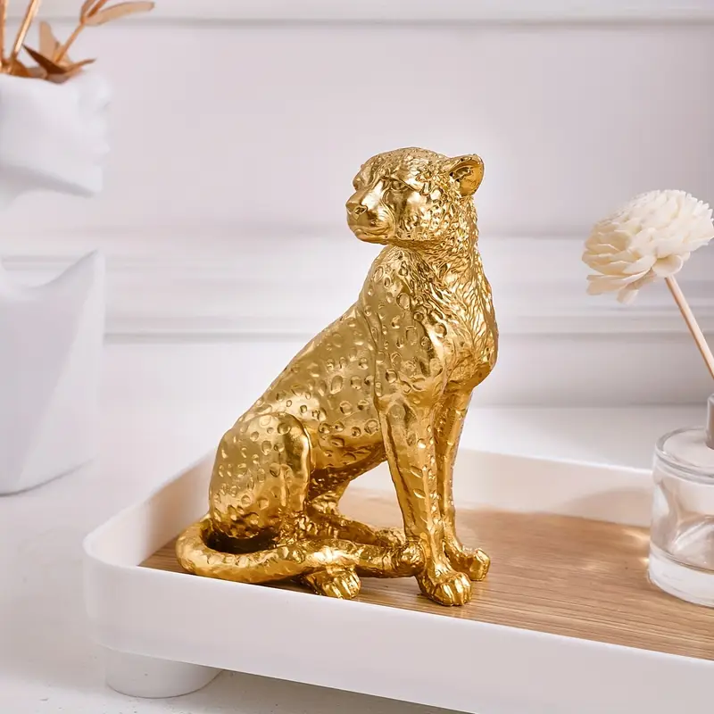 Nairobi Golden Cheetah Figurine - Image 3