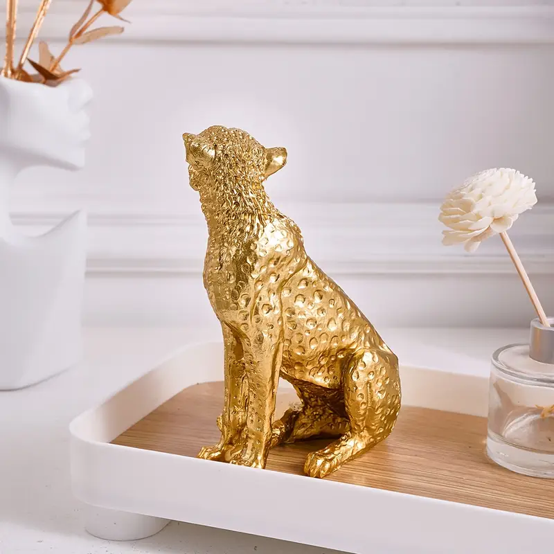 Nairobi Golden Cheetah Figurine - Image 4