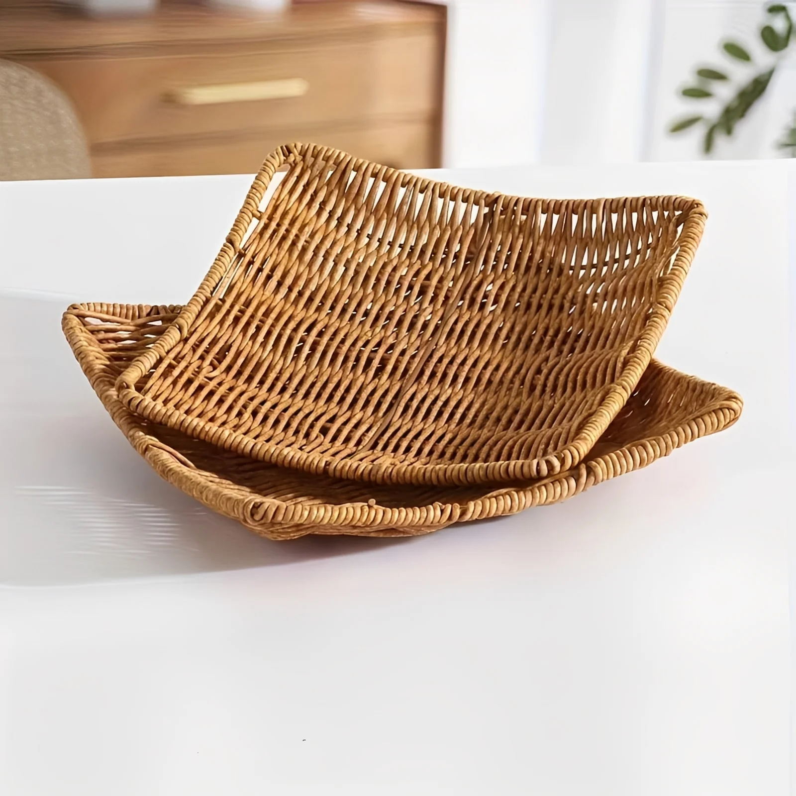 Noelie Rattan Display Tray - Image 5