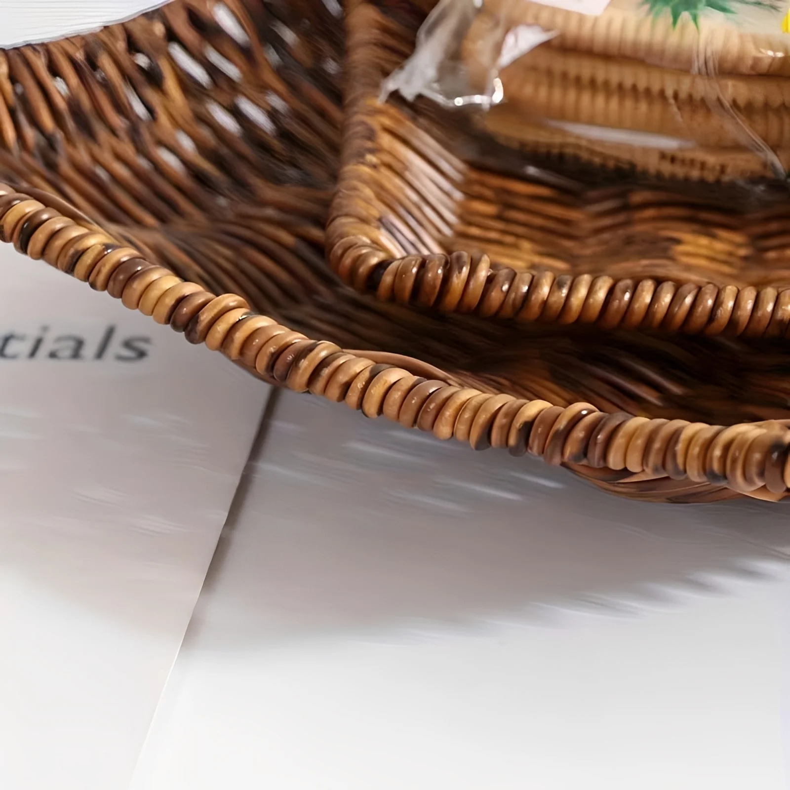 Noelie Rattan Display Tray - Image 6