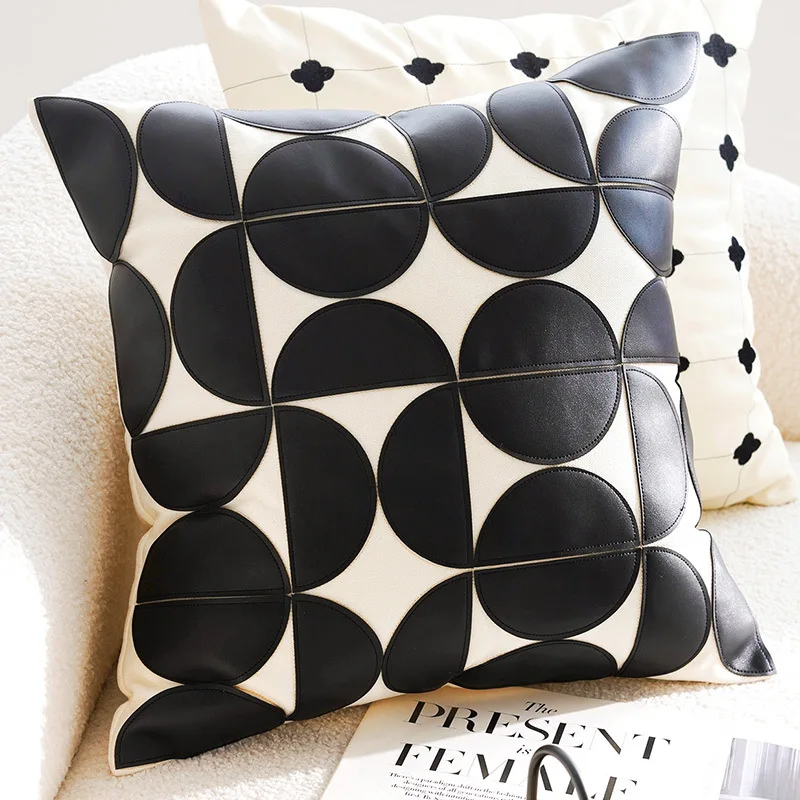 Noire Tactile Pillow Cover - Image 2