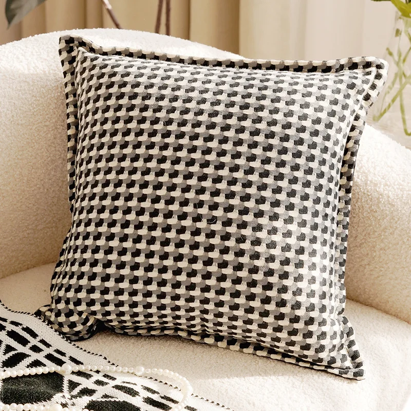 Noire Tactile Pillow Cover - Image 4
