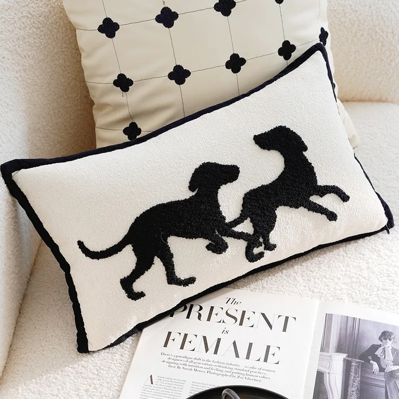 Noire Tactile Pillow Cover - Image 7