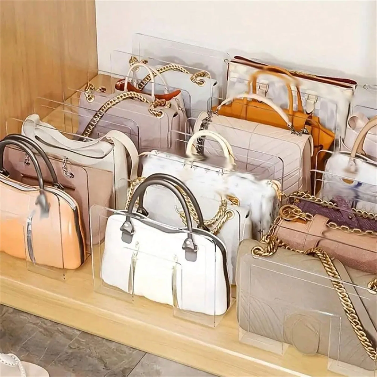 Novo Acrylic Handbag Rack - Image 2