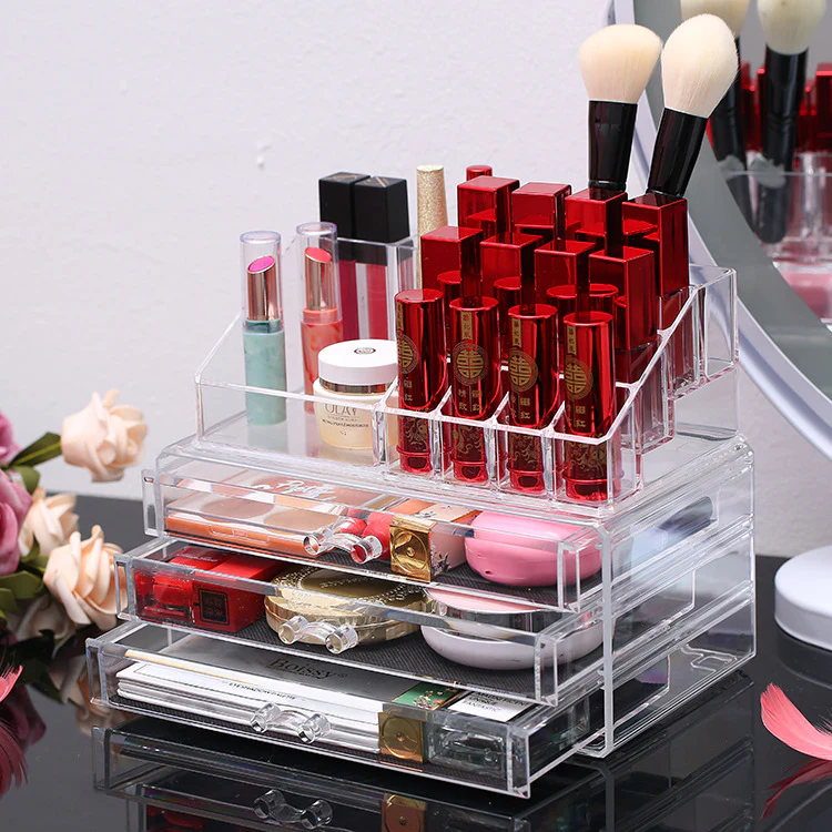 Olyss Acrylic Makeup Organizer - Image 2