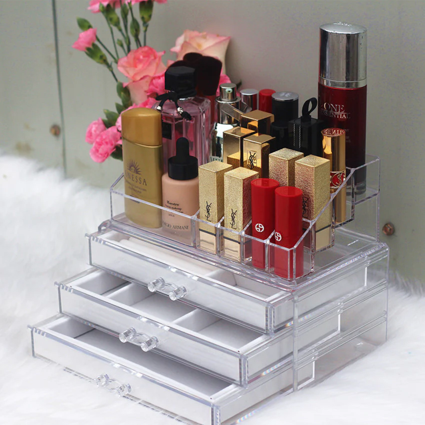 Olyss Acrylic Makeup Organizer - Image 3