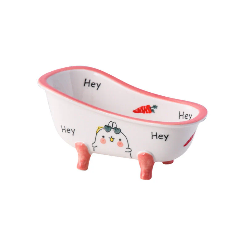 Onda Ceramic Bathtub Bowl - Image 10