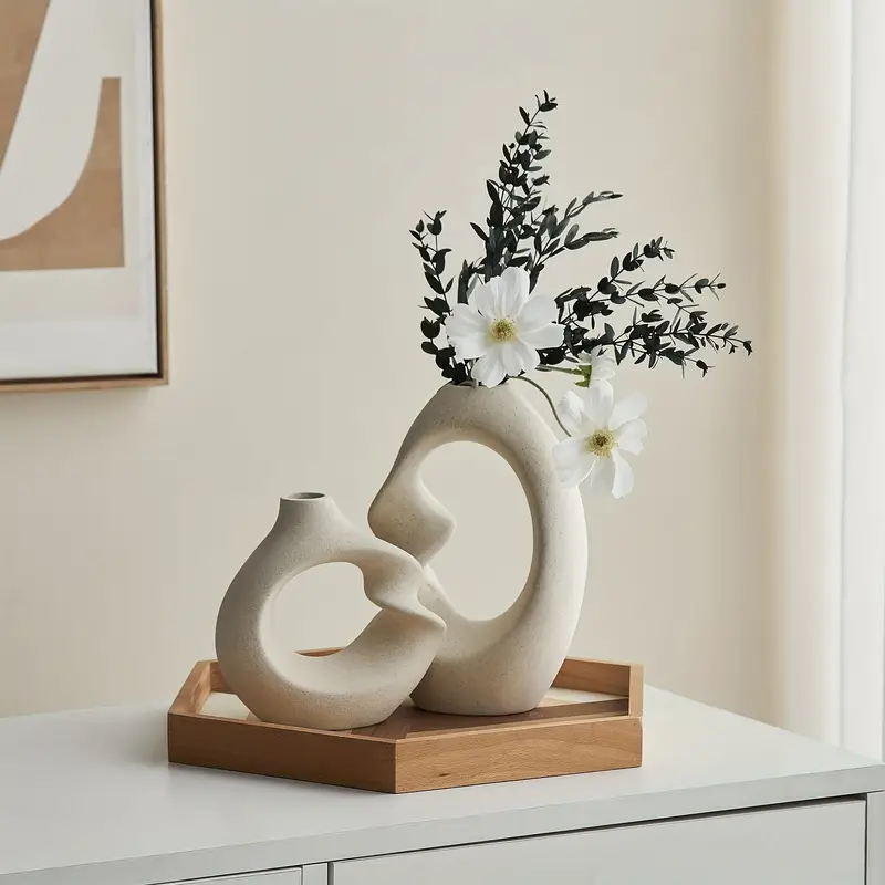 Onda Sculptural Vase Set - Image 6