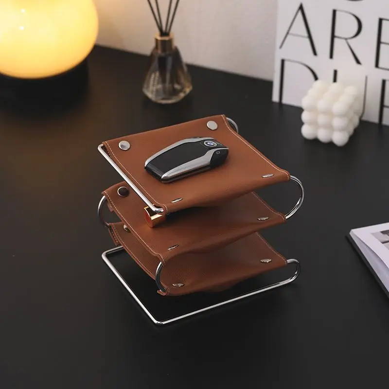 Oxford Leather Desk Organizer - Image 2