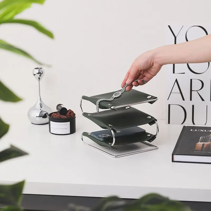 Oxford Leather Desk Organizer - Image 6