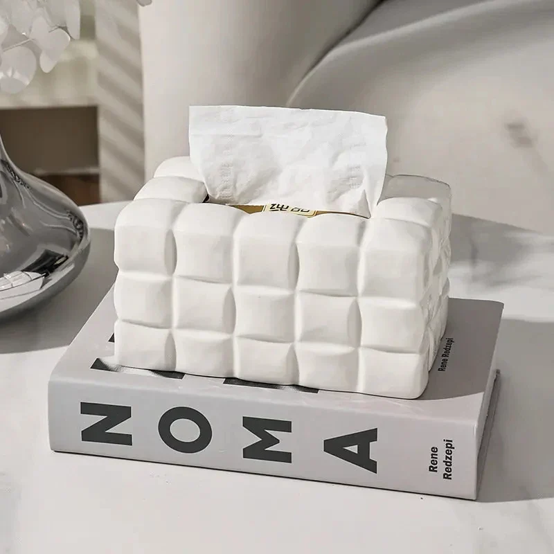 Puffer Cube Tissue Box - Image 4