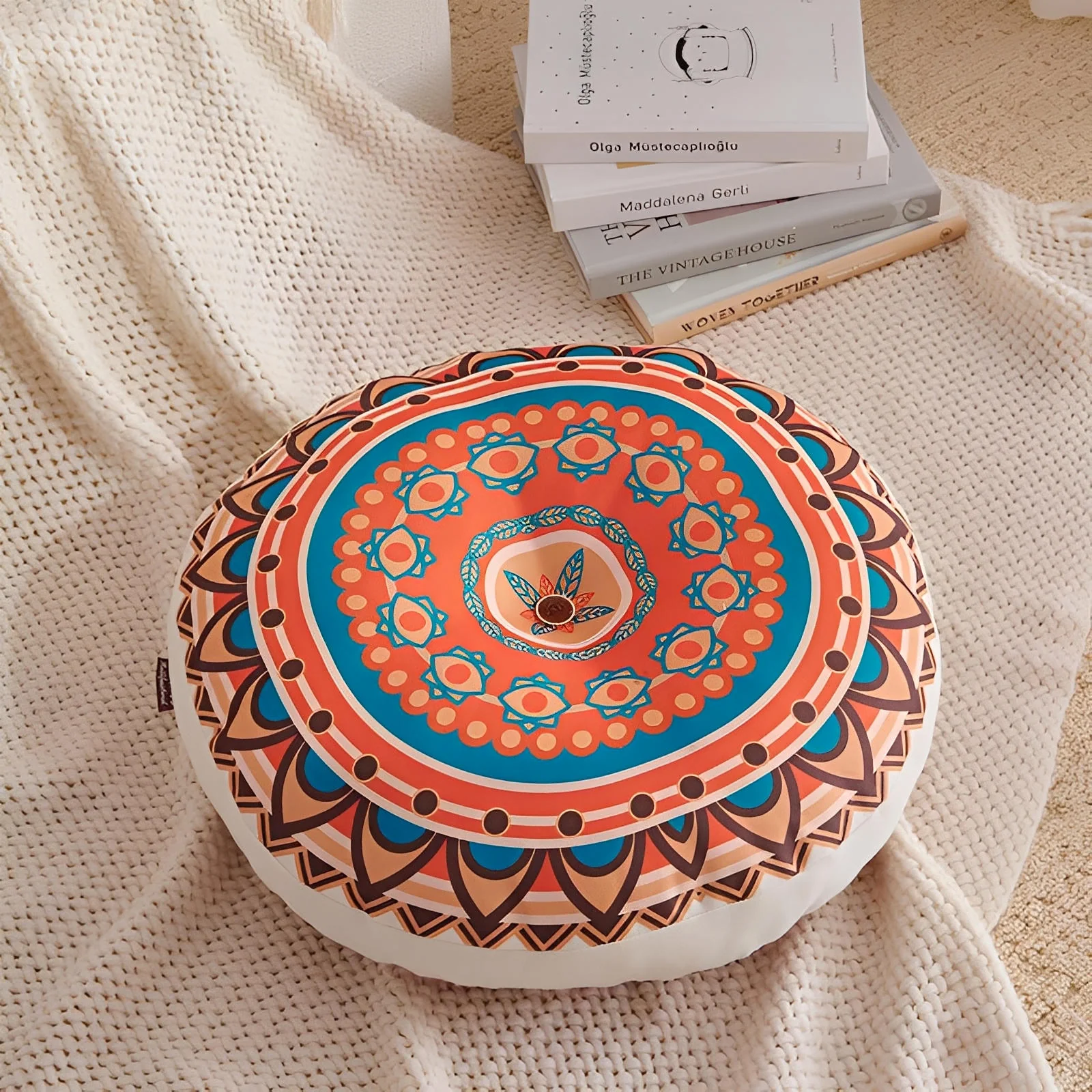 Sol Mandala Floor Cushion - Image 2