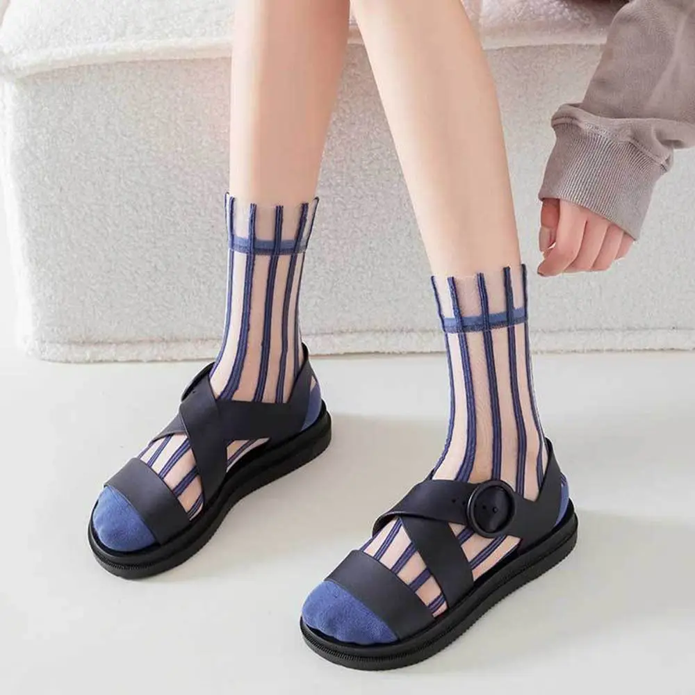 Sylvia Sheer Mesh Socks - Image 4