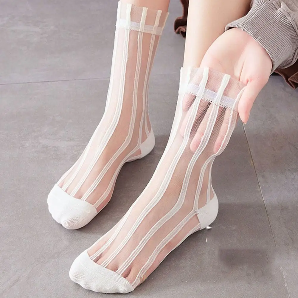 Sylvia Sheer Mesh Socks - Image 5