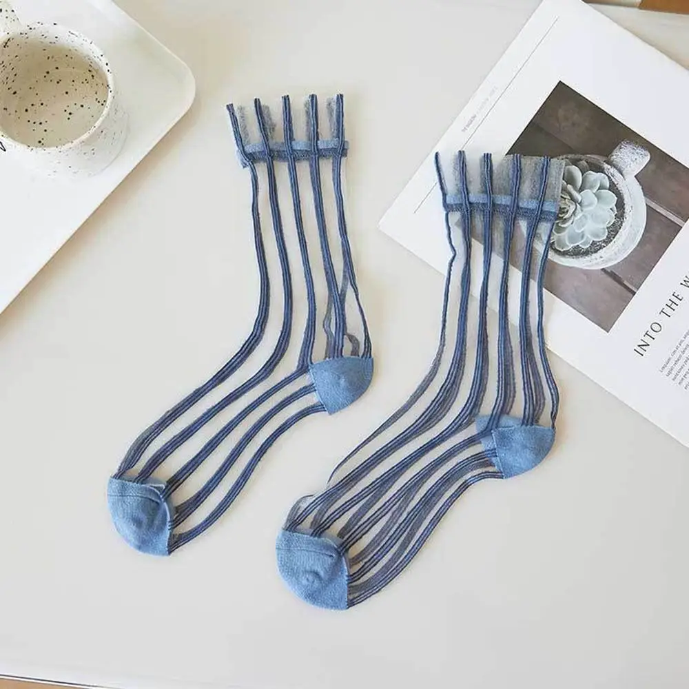 Sylvia Sheer Mesh Socks - Image 8