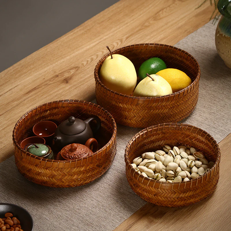 Toru Natural Bamboo Baskets - Image 5