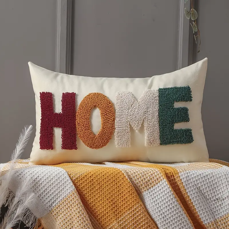 Tufted Colorblock Home Pillows - Image 5