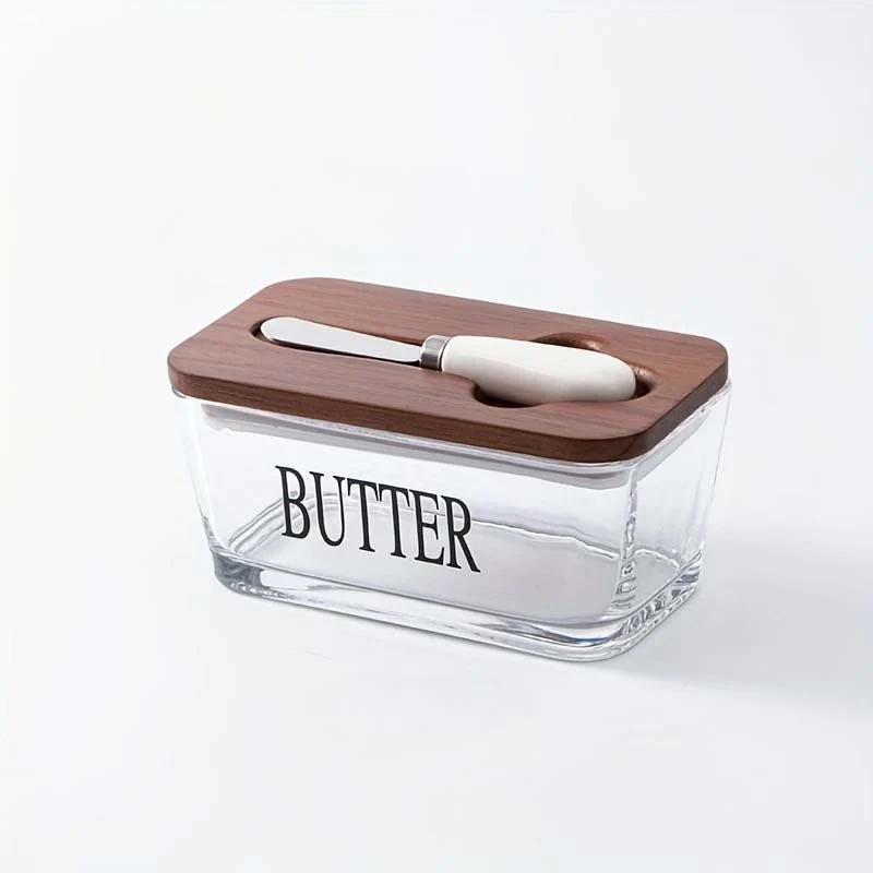 Valio Glass Butter Dish - Image 2