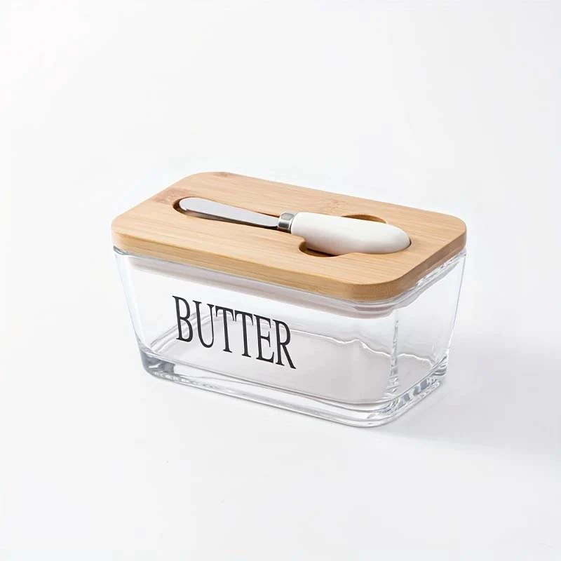 Valio Glass Butter Dish - Image 3