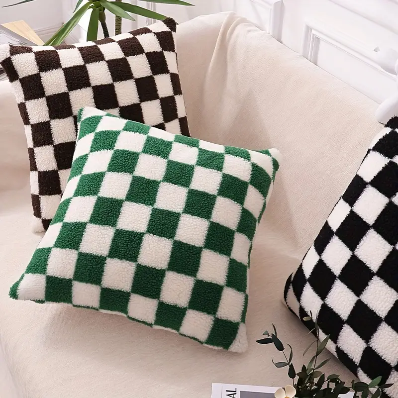 Vanguard Checkered Pillow Cover - Image 2