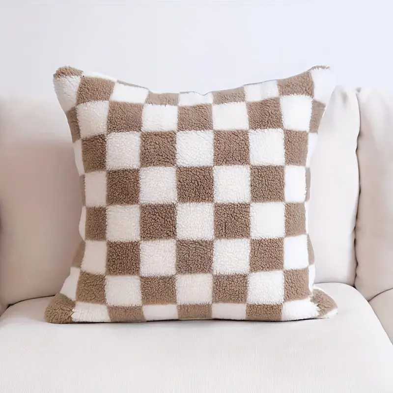 Vanguard Checkered Pillow Cover - Image 7