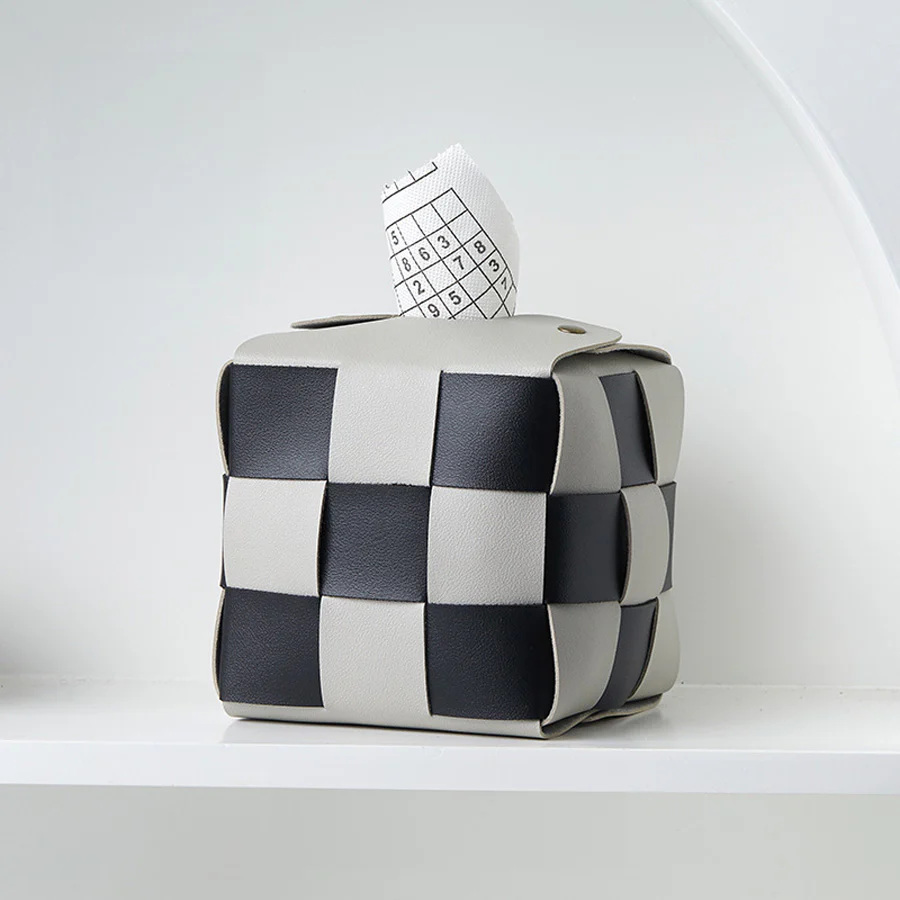 Vanguard Checkered Tissue Box - Image 6