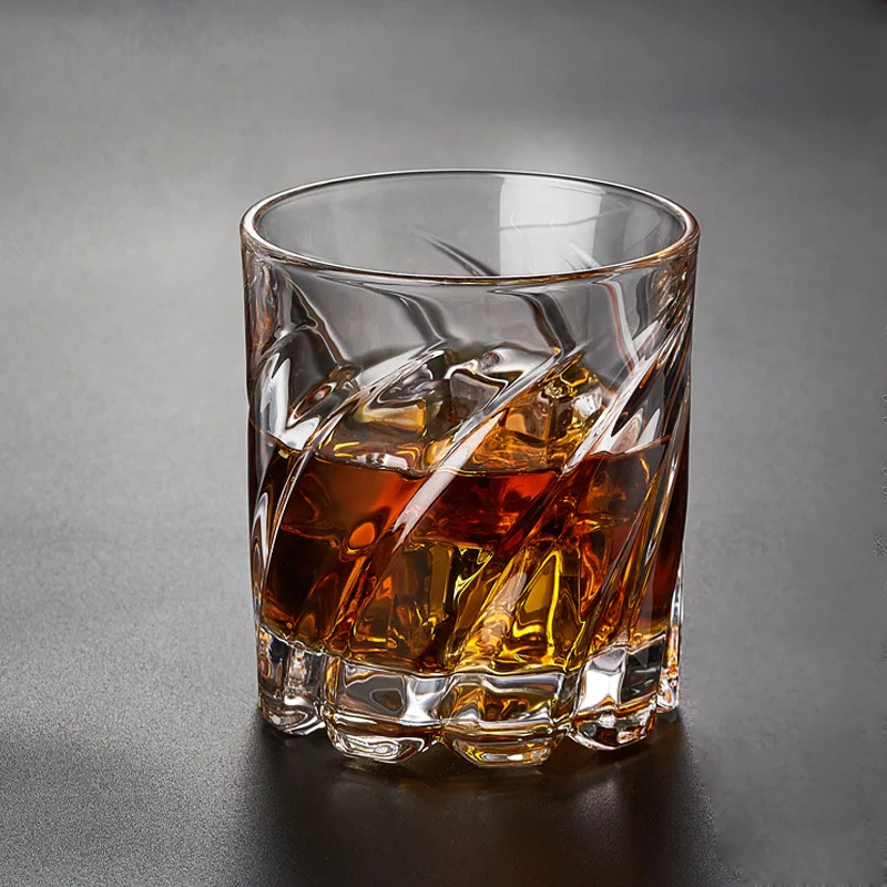 Vera Swirl Whiskey Glass - Image 2