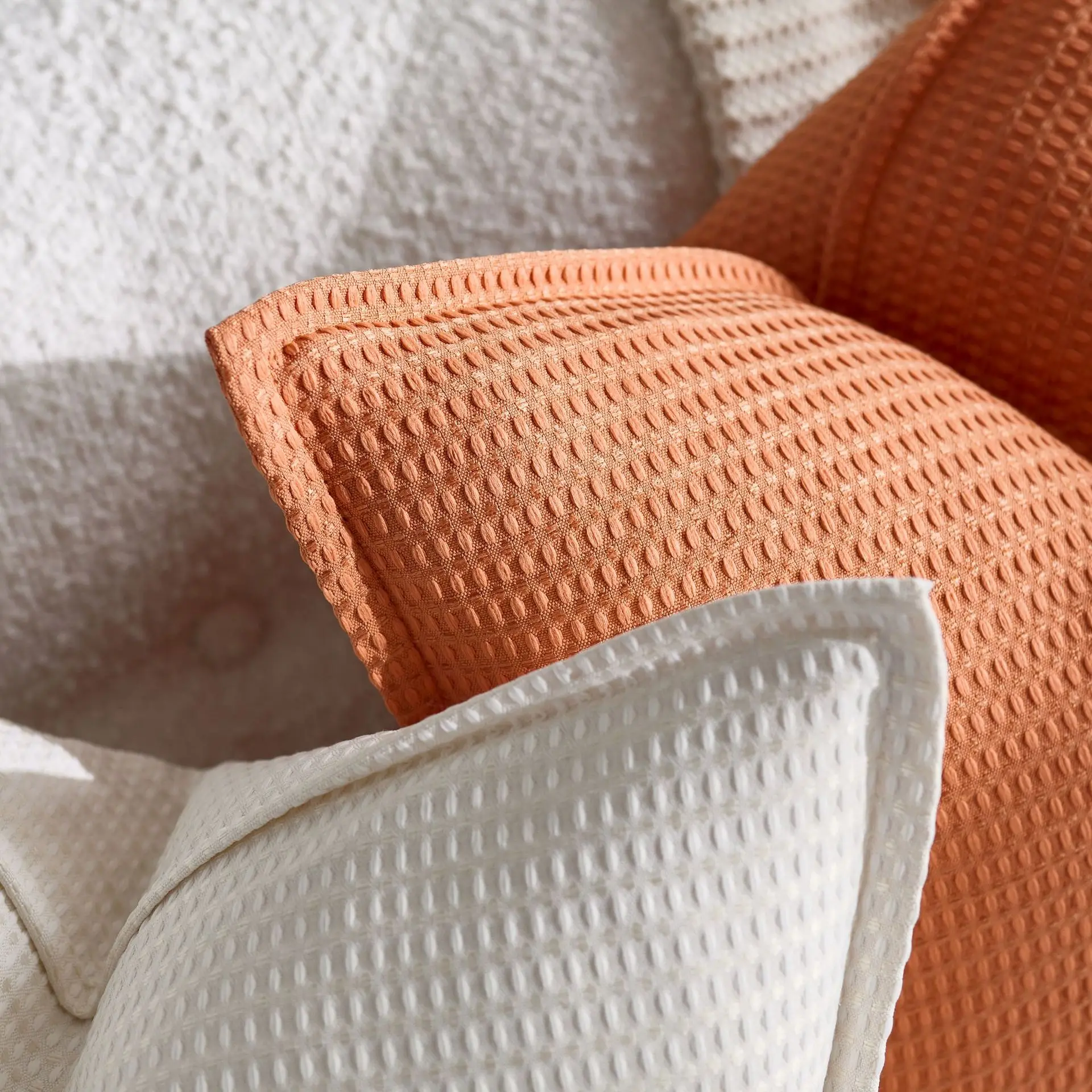 Waffle Textured Pillow Cover - Image 4